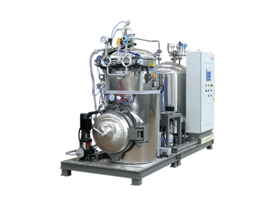 "autoclave with shredder"